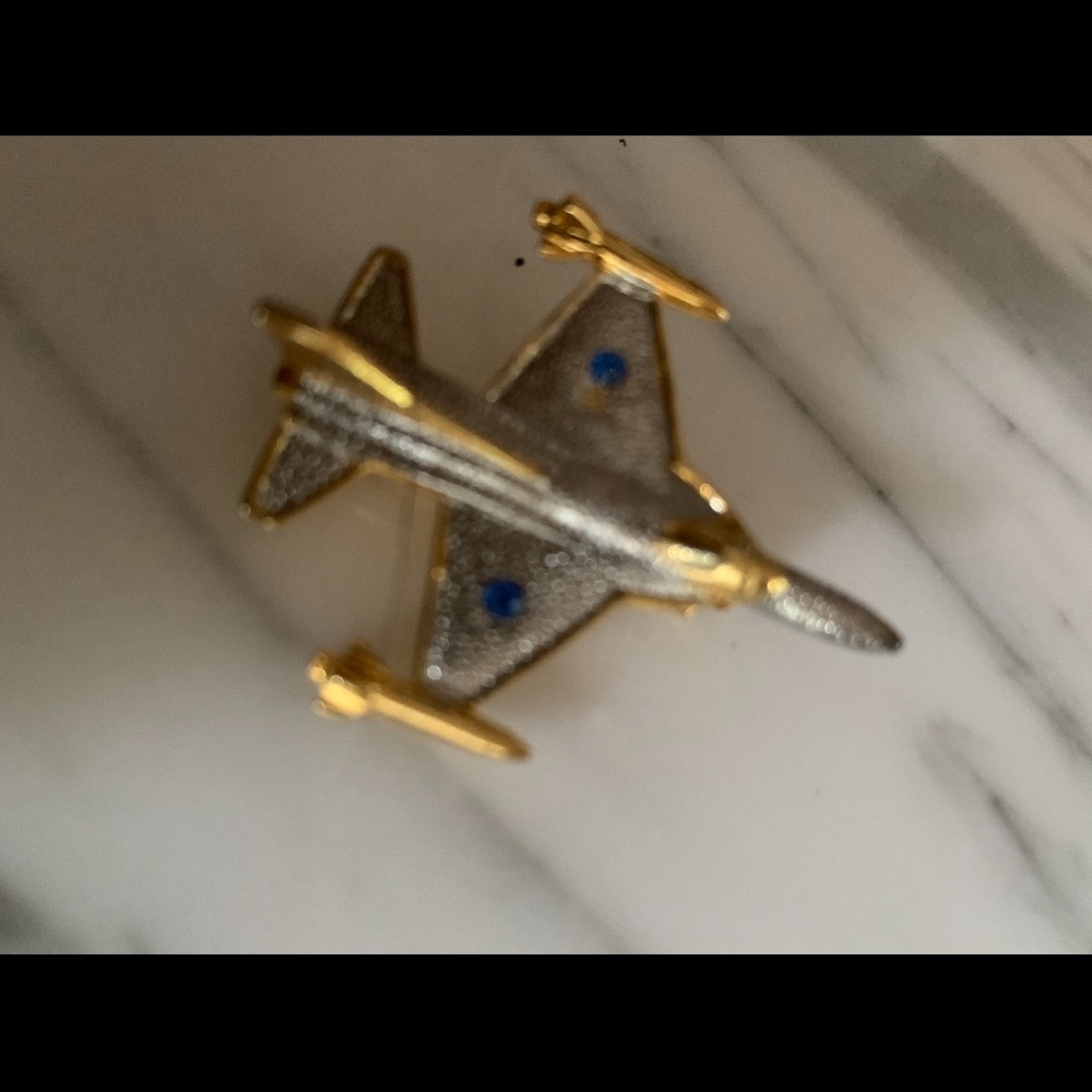 Plane Tie Pin